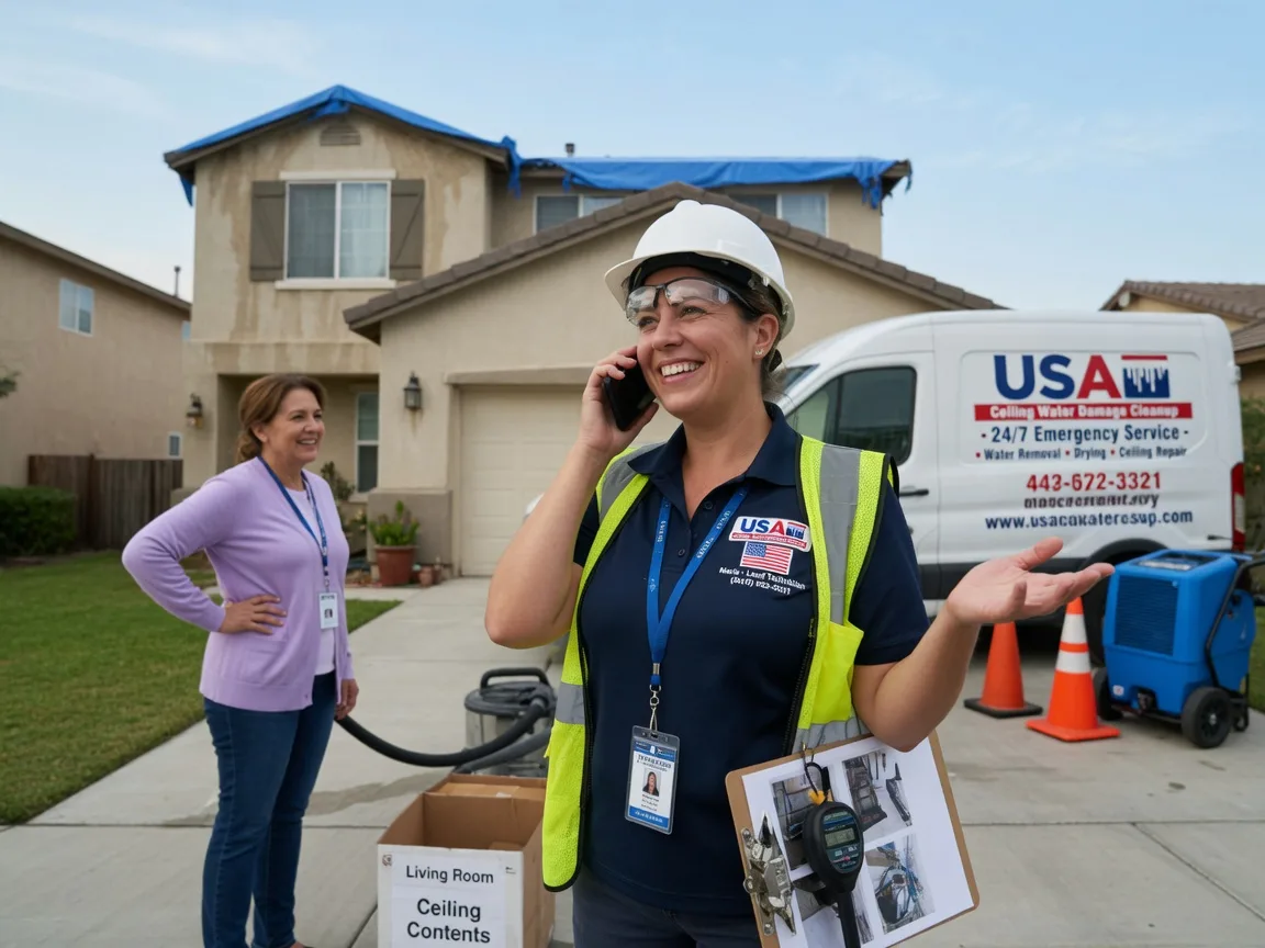 Ceiling Water Damage Restoration Fontana, KS FAQs
